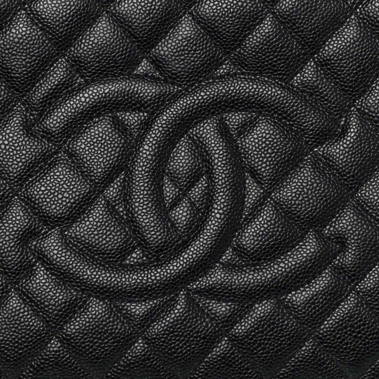 Chanel Caviar Quilted Grand Shopping Tote GST Black 8 of 12