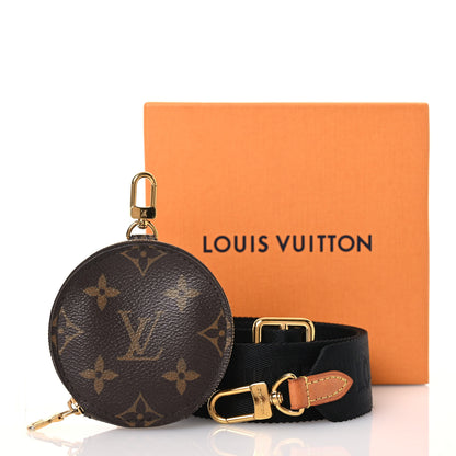 Louis Vuitton Monogram Multi Pochette Accessories Bandouliere Shoulder Strap Black 7 of 7
