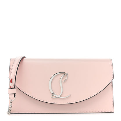 Christian Louboutin Calfskin Loubi54 Crossbody Clutch Rose de Chine 1 of 8