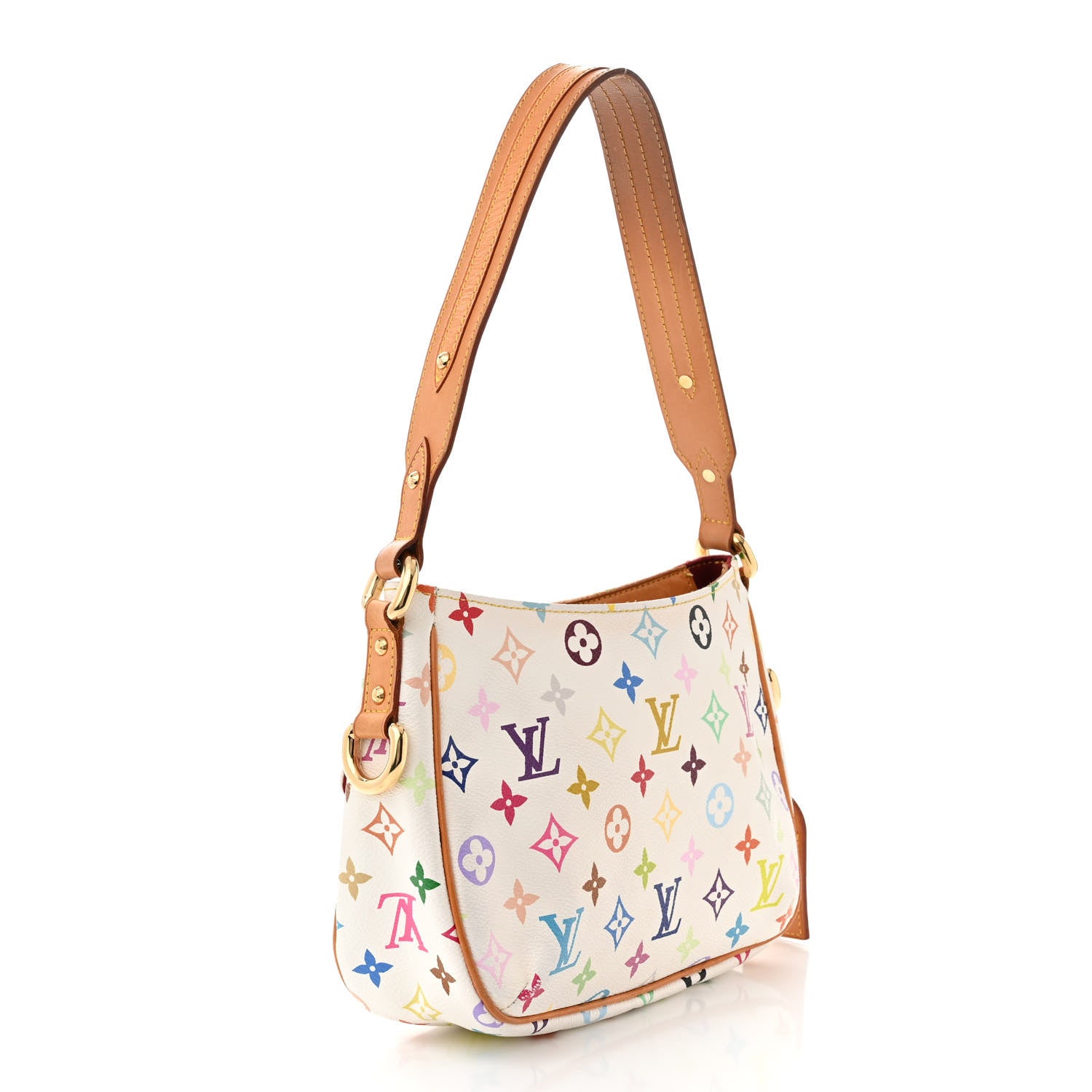 Louis Vuitton LOUIS VUITTON Monogram Multicolor Lodge PM White 3 of 9