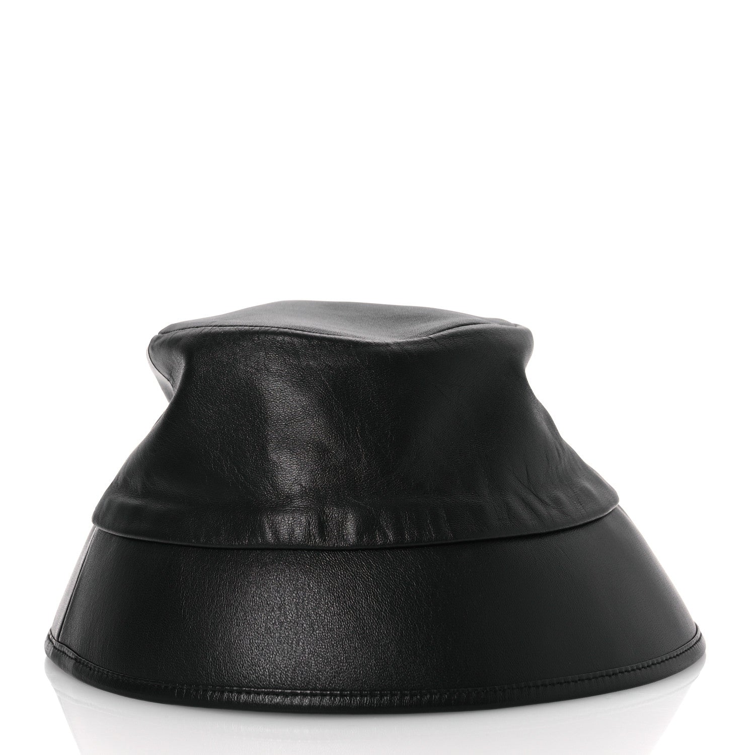 Chanel Lambskin CC Bucket Hat M Black 5 of 9