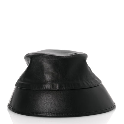 Chanel Lambskin CC Bucket Hat M Black 5 of 9