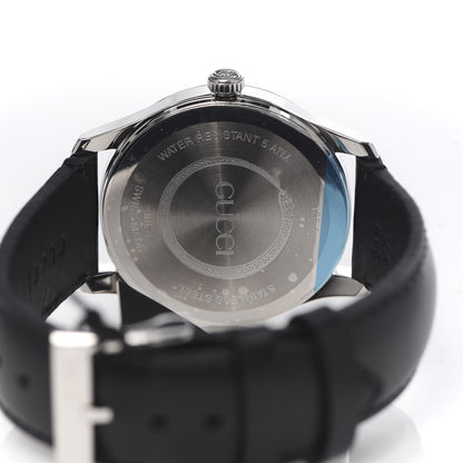 Gucci Stainless Steel Calfskin 38mm G-Timeless Snake Quartz Watch 5 of 8