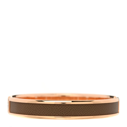 Hermes Epsom Olympe Bracelet T2 Brown 3 of 4