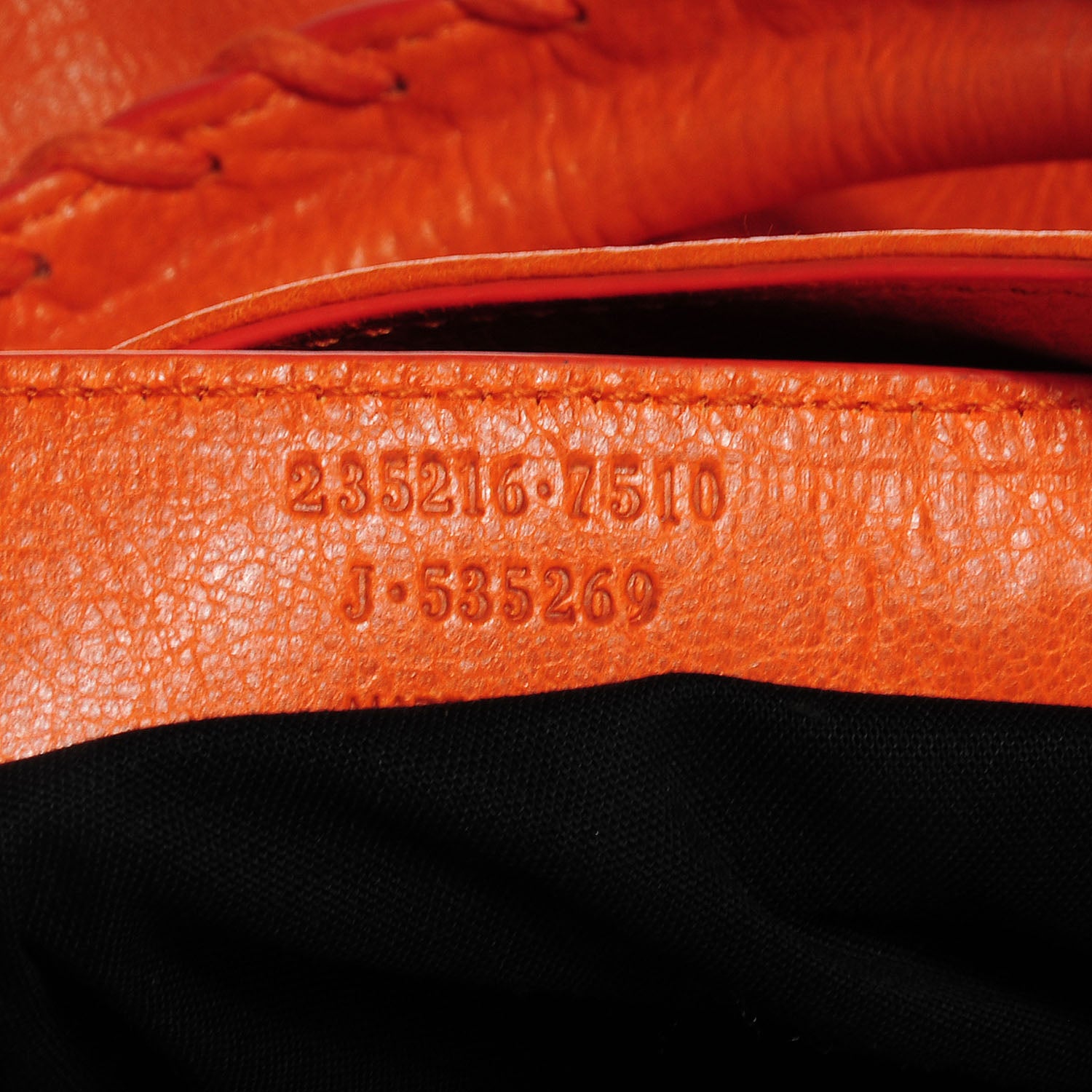 Balenciaga Agneau Velo Tangerine 7 of 8