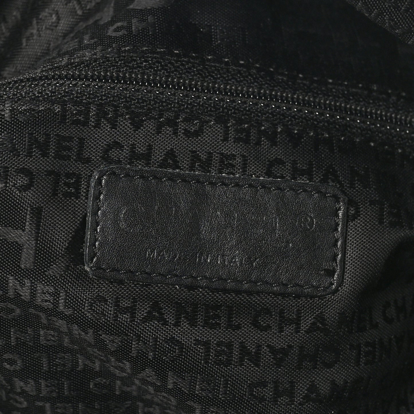 Caviar Square Stitched Bowler Black