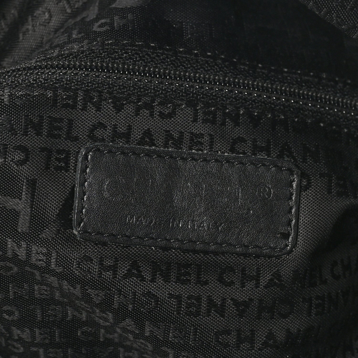 Chanel Caviar Square Stitched Bowler Black 7 of 12