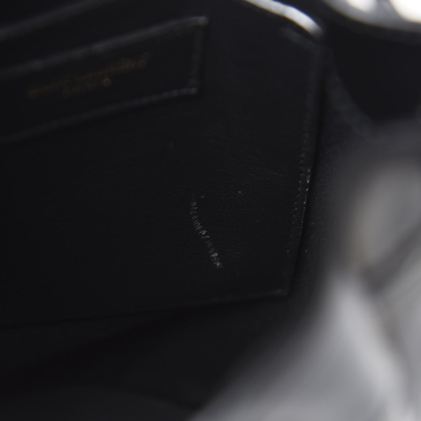 Smooth Calfskin Small Talitha Bucket Bag Black