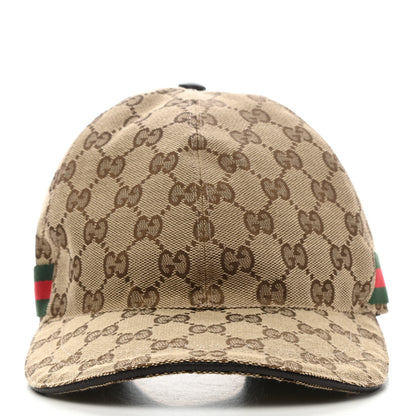 Gucci Monogram Web Baseball Hat L Beige Cocoa 3 of 10