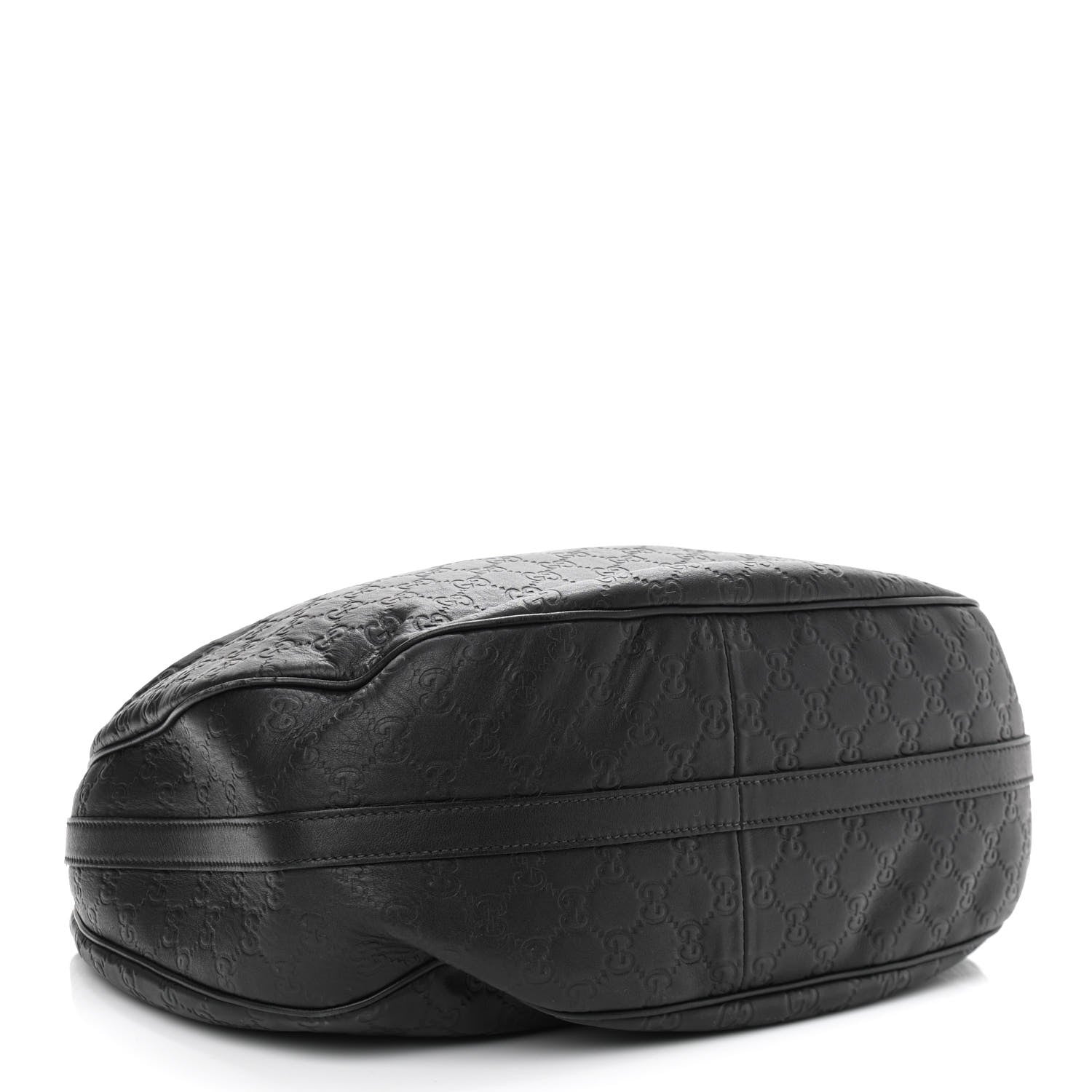 Gucci Guccissima Large GG Twins Hobo Black 4 of 11
