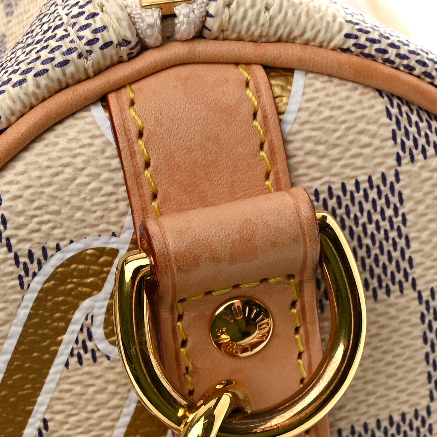 Louis Vuitton Damier Azur Nautical Speedy Bandouliere 25 14 of 14