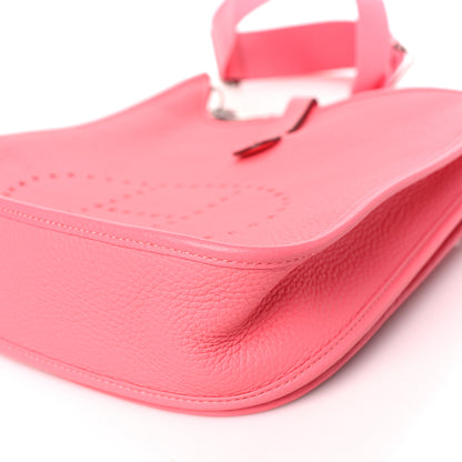 Hermes Taurillon Clemence Evelyne III PM Rose Azalee 29 of 31