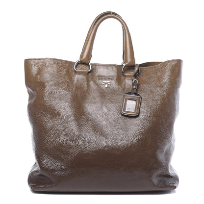 Prada Vernice Sfumata Tote Fumo Sfumato 1 of 12