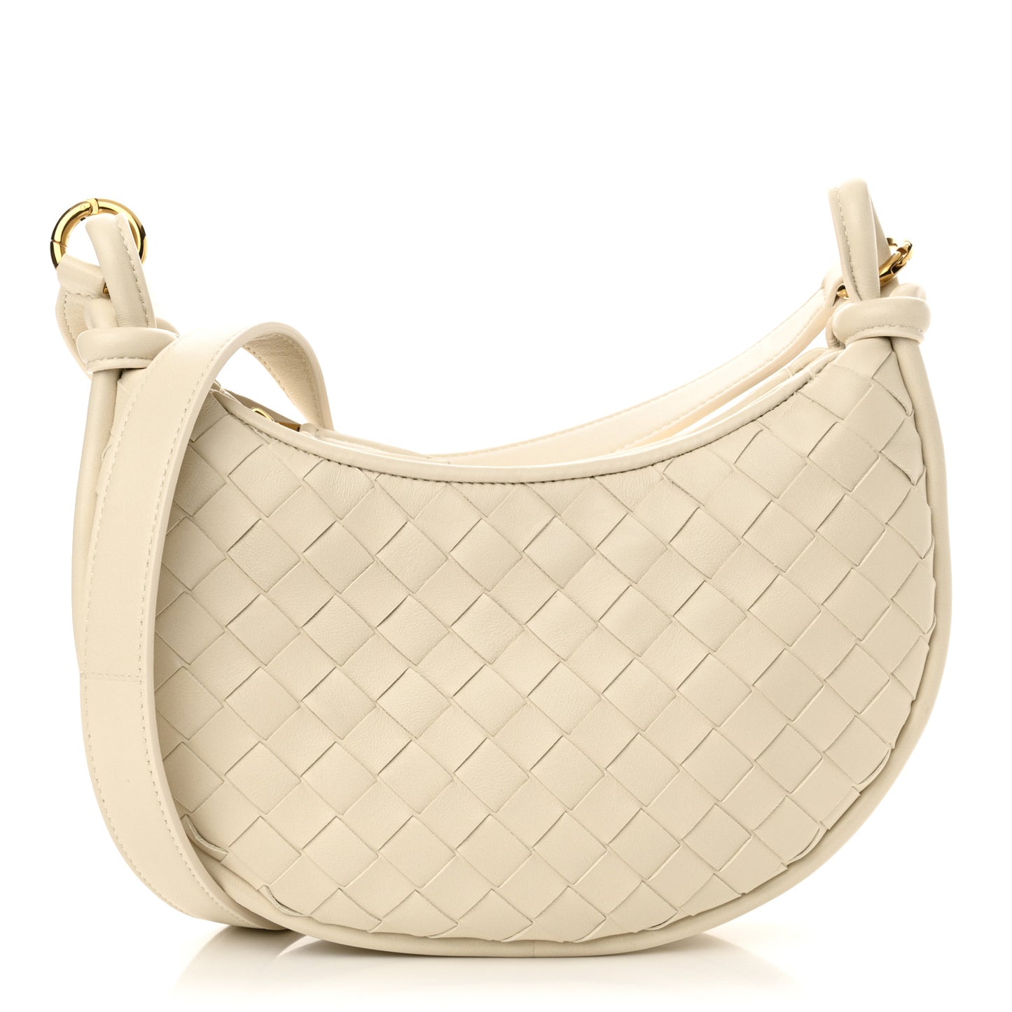 Nappa Intrecciato Gemelli Multipocket Bag Sea Salt