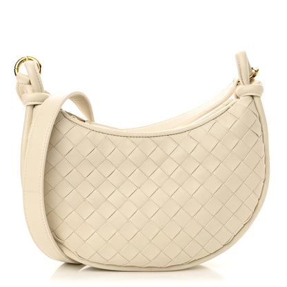 Bottega Veneta Nappa Intrecciato Gemelli Multipocket Bag Sea Salt 1 of 10