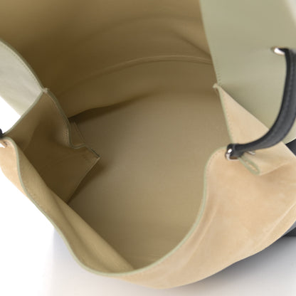 Celine Calfskin Suede All Soft Shoulder Bag Pistachio 4 of 4