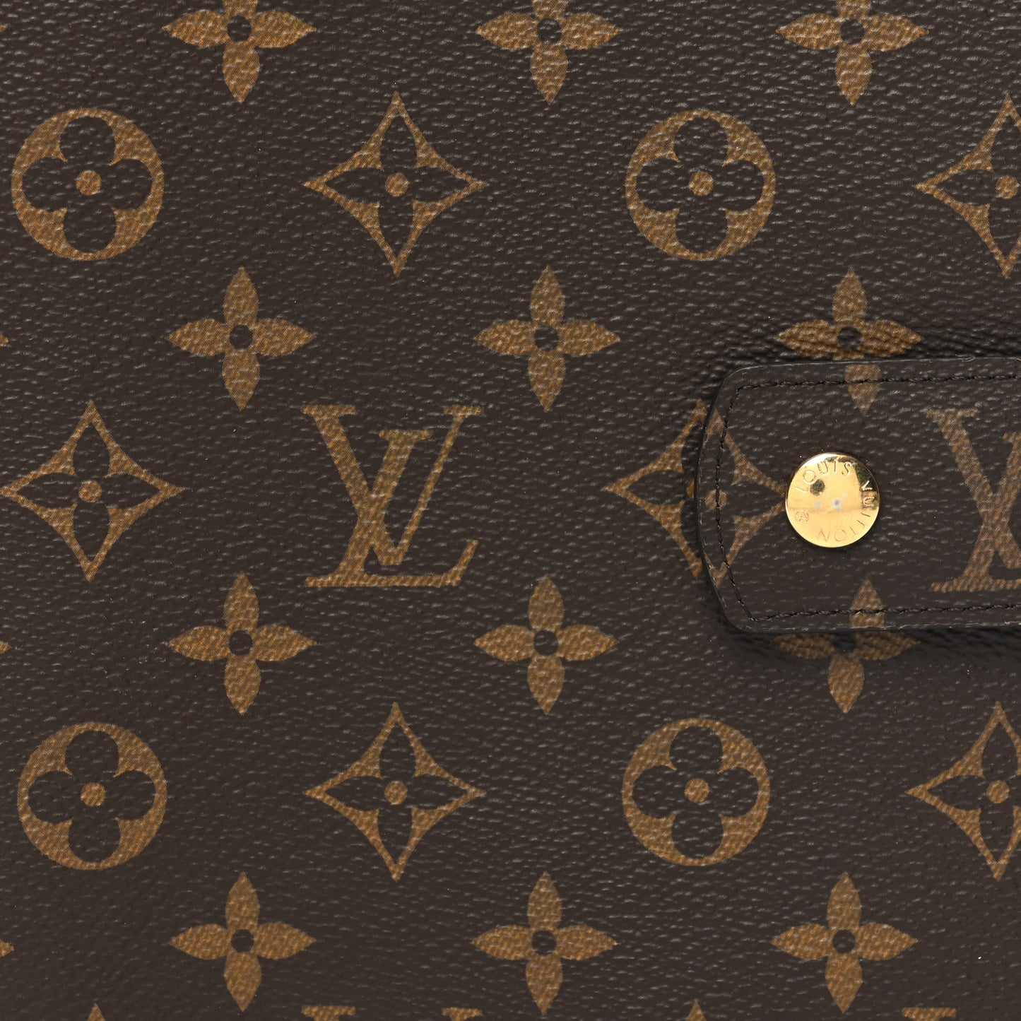 Monogram Large Ring Agenda Cover