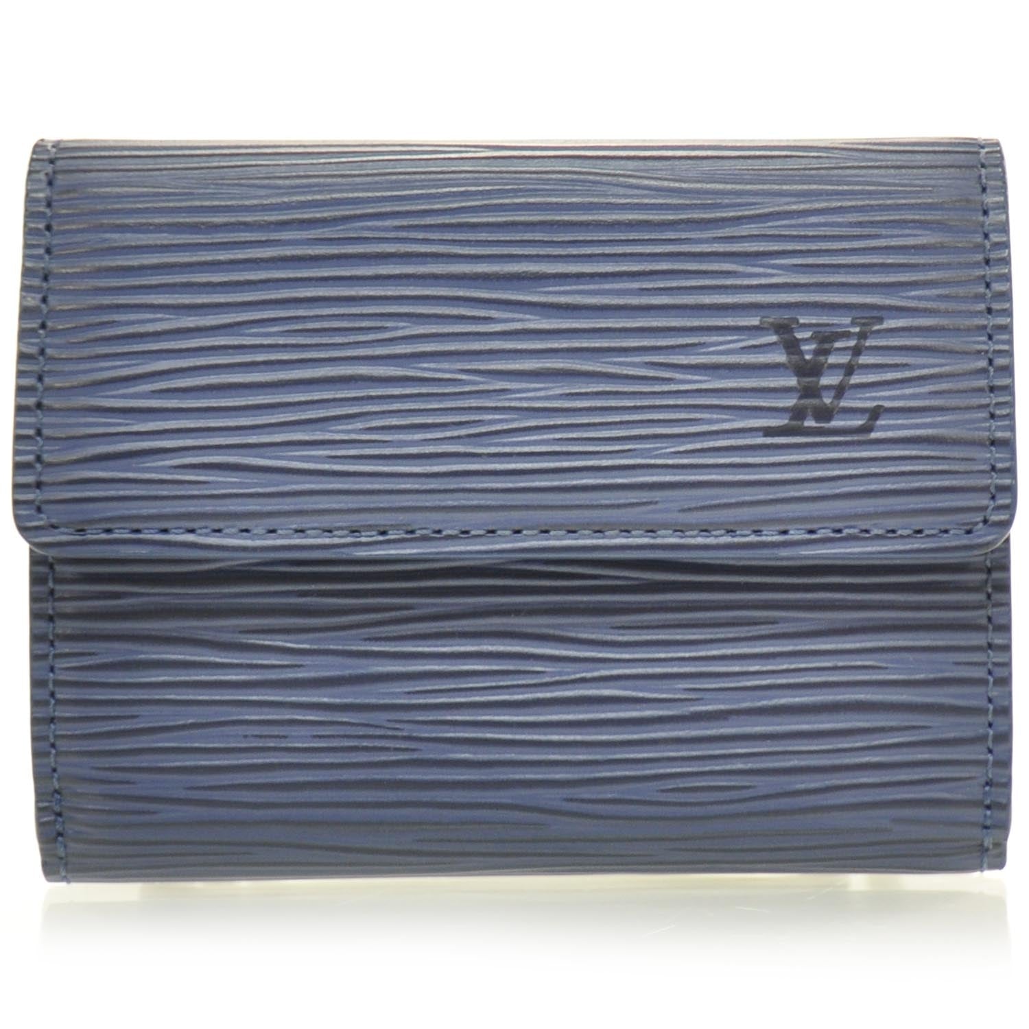 Louis Vuitton Epi Ludlow Wallet Blue 1 of 6