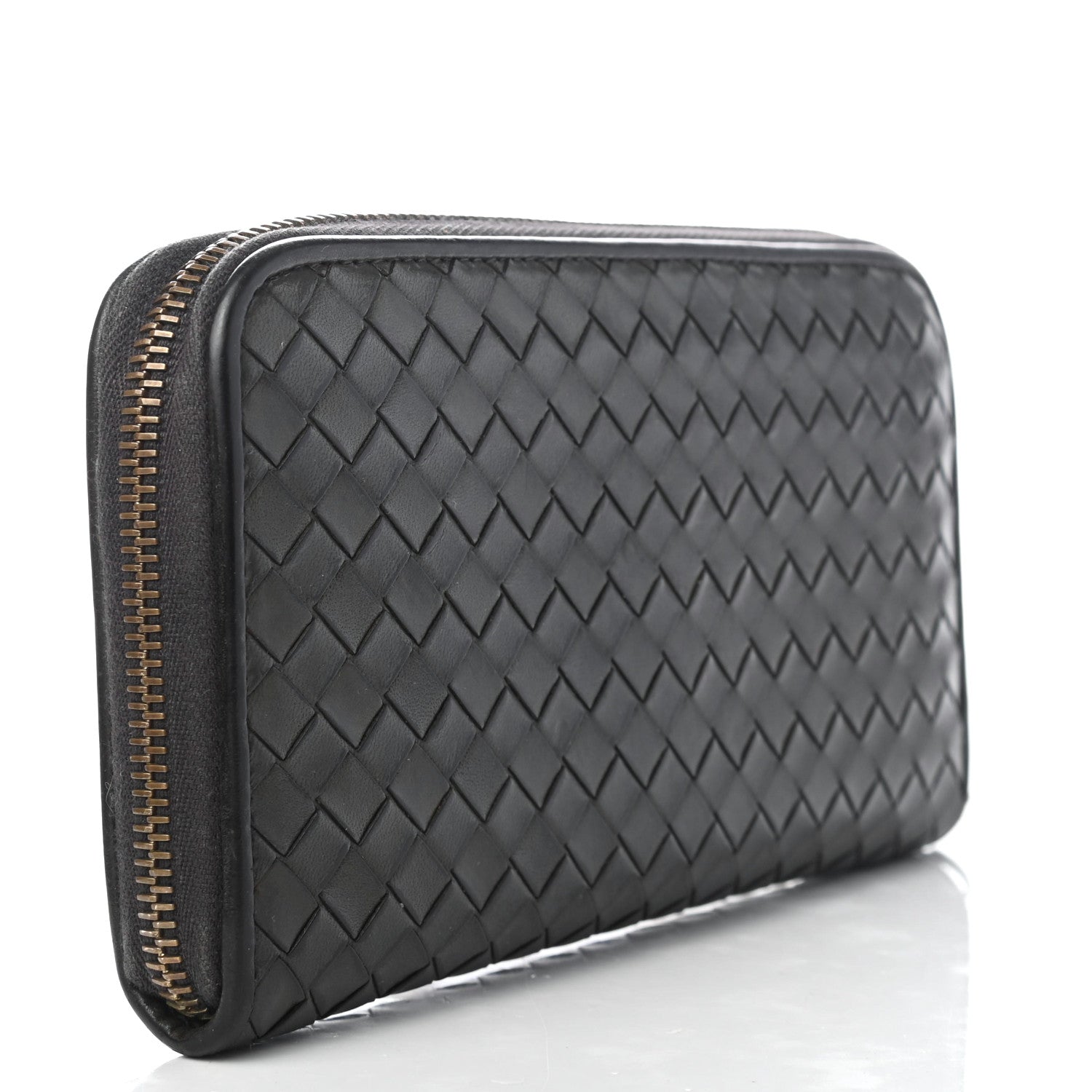 Bottega Veneta Nappa Intrecciato Zip Around Wallet Matita 2 of 4