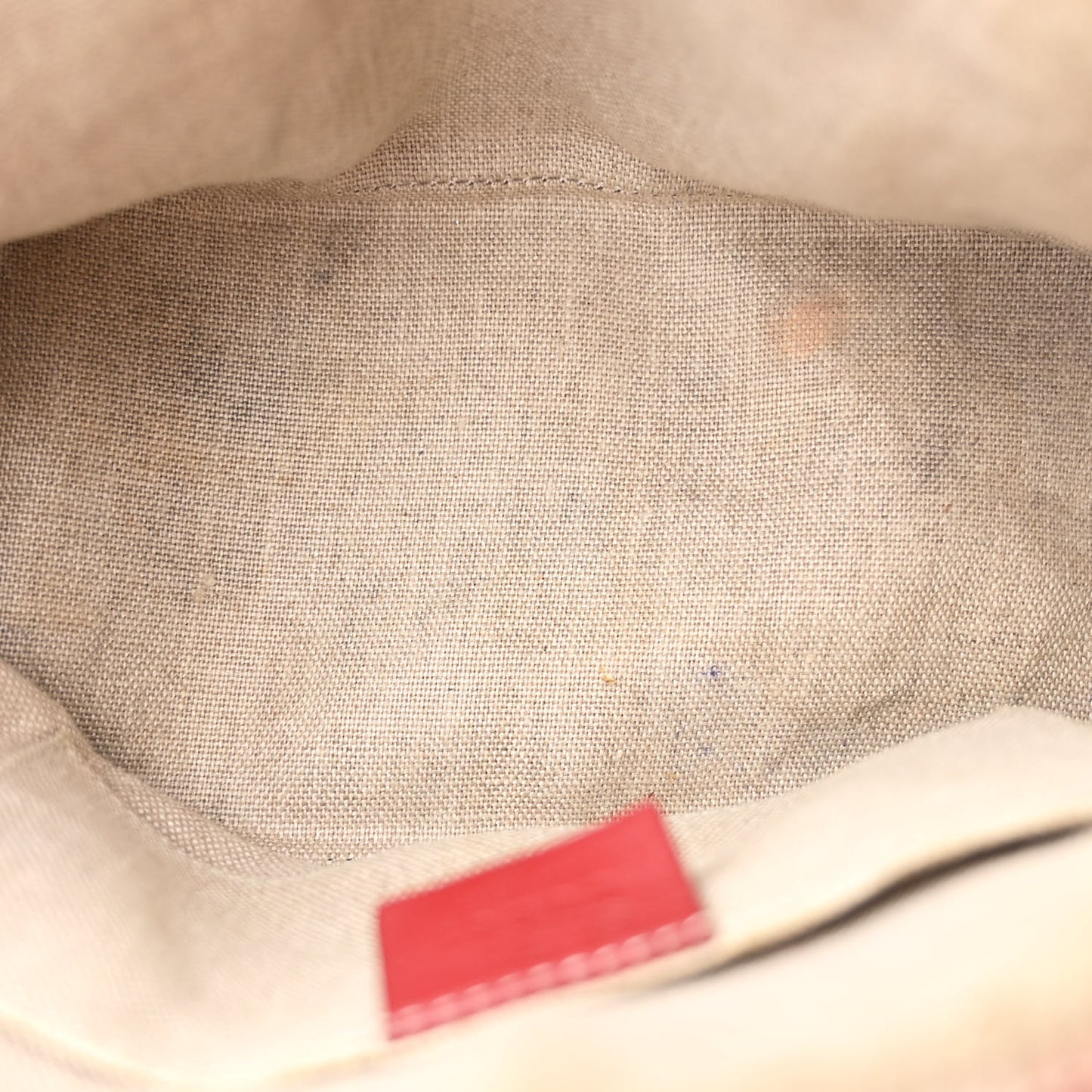 Soft Microguccissima Mini Dome Bag Rosso