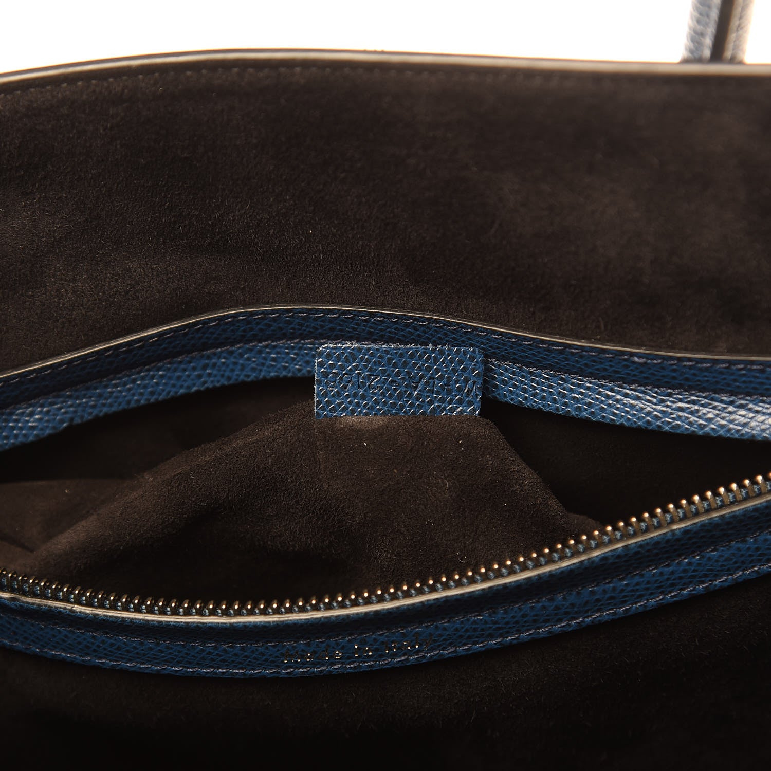 Celine Grained Calfskin Medium Phantom Luggage Deepsea 7 of 12