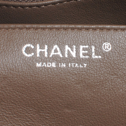 Chanel Caviar Jumbo Single Flap Taupe 6 of 7