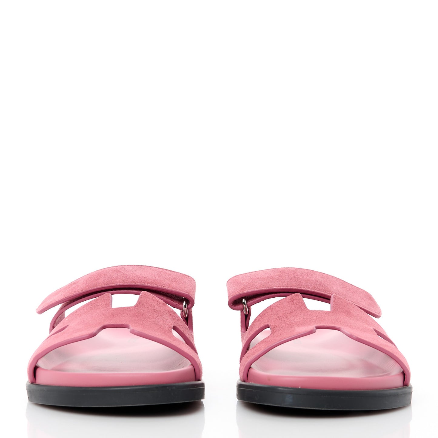 Suede Goatskin Womens Chypre Sandals 37.5 Rose Aphrodite