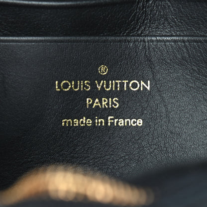 Louis Vuitton Calfskin New Wave Chain Pochette Black 6 of 8