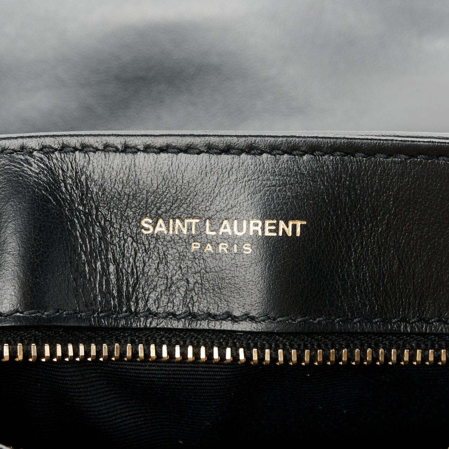 Calfskin Y Quilted Monogram Toy Loulou Crossbody Bag Black