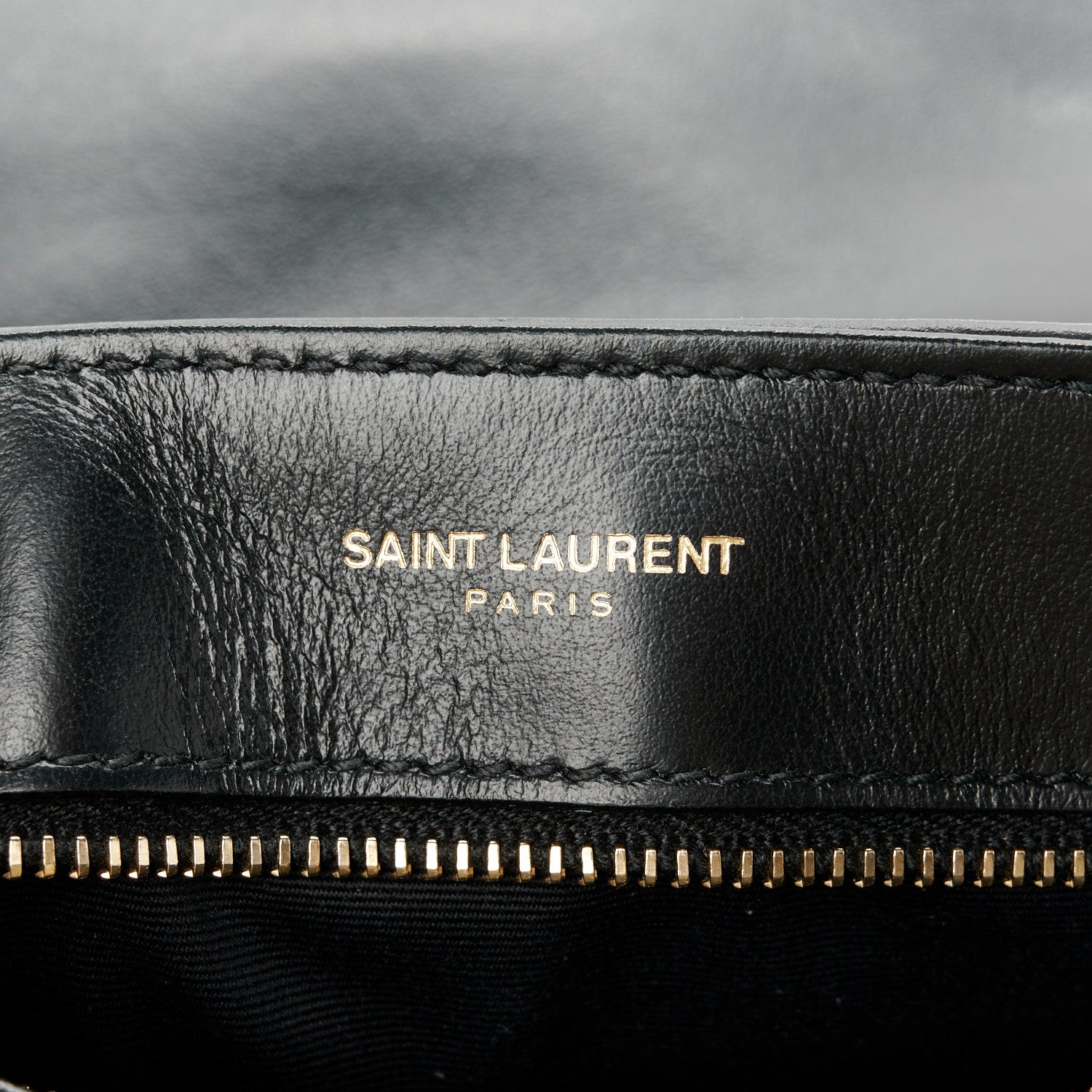 Saint Laurent Calfskin Y Quilted Monogram Toy Loulou Crossbody Bag Black 6 of 12