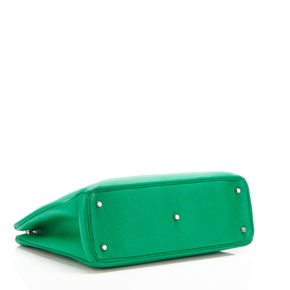 Christian Dior Bullcalf Large Diorissimo Tote Green 4 of 7