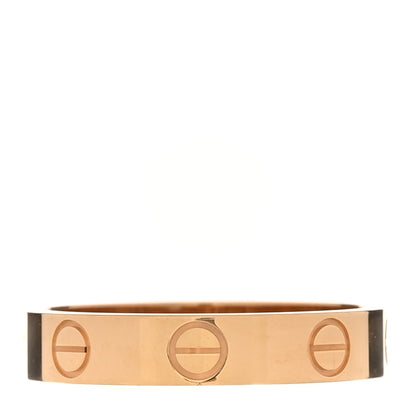 Cartier 18K Yellow Gold 3.5mm LOVE Wedding Band Ring 51 5.75 3 of 4