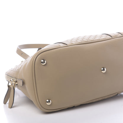 Gucci Microguccissima Small Nice Top Handle Dome Bag Beige 12 of 13