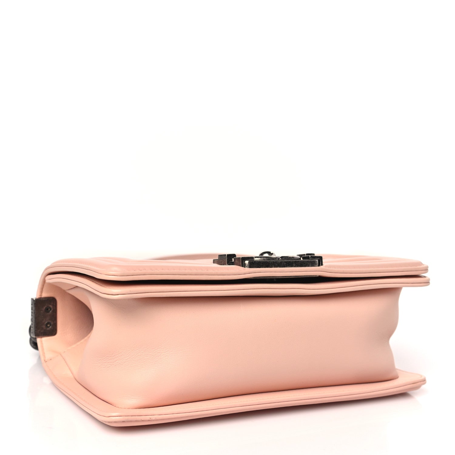 Chanel Lambskin Quilted Small Boy Flap Light Pink 4 of 12