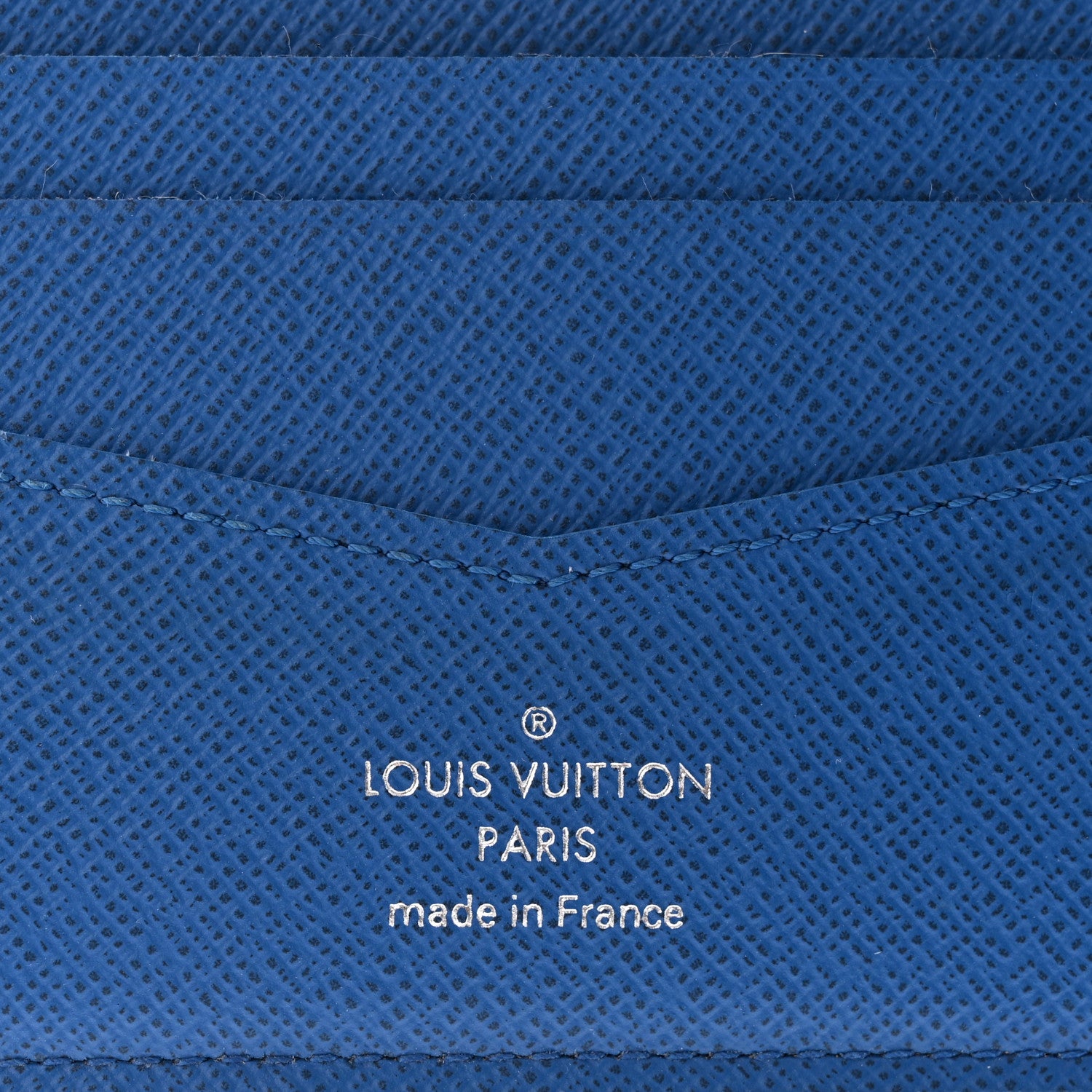 Louis Vuitton Damier Graphite Slender Wallet Blue 6 of 7