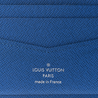 Louis Vuitton Damier Graphite Slender Wallet Blue 6 of 7