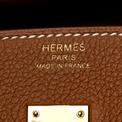 Hermes Togo Birkin 25 Gold 6 of 11