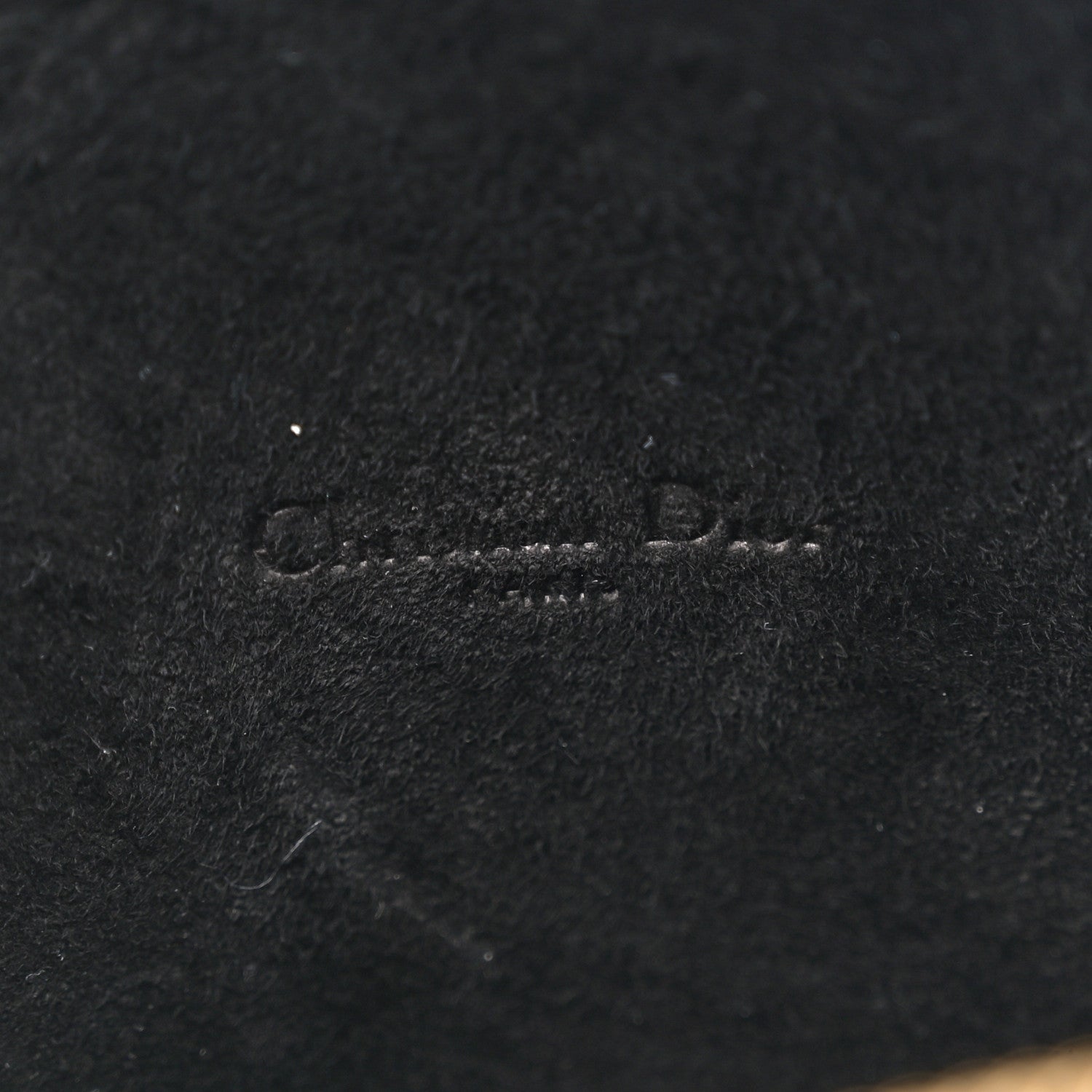 Christian Dior Grained Calfskin Caro Double Pouch Black 6 of 10