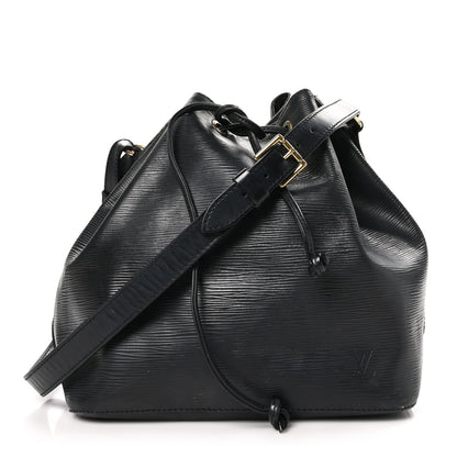 Louis Vuitton Epi Petit Noe Black 1 of 15