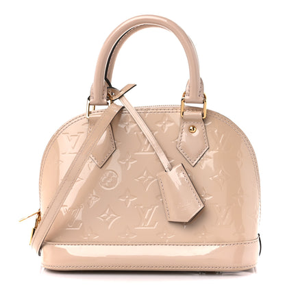 Louis Vuitton Vernis Alma BB Rose Florentin 1 of 11