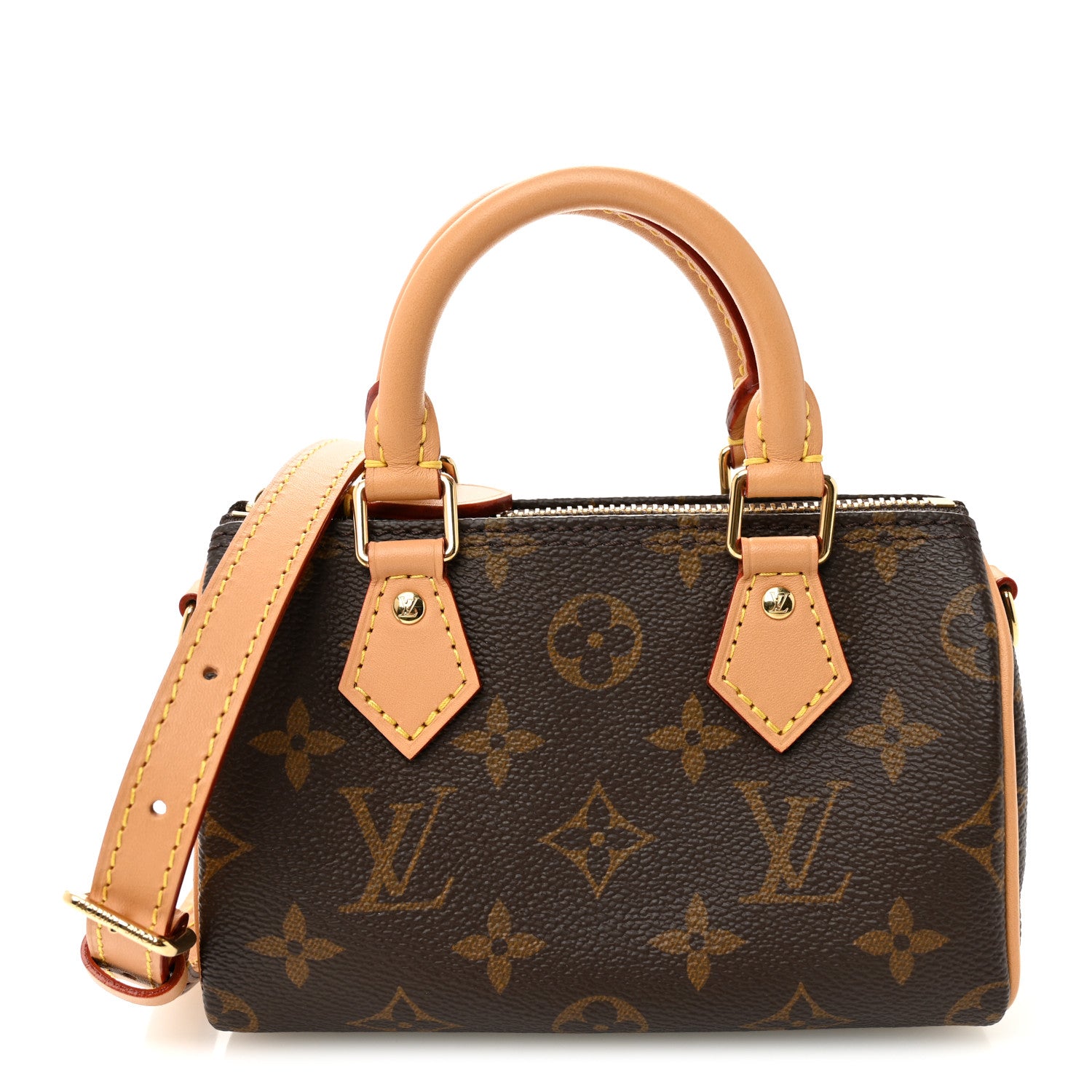 Louis Vuitton Monogram Nano Speedy Bandouliere 1 of 10