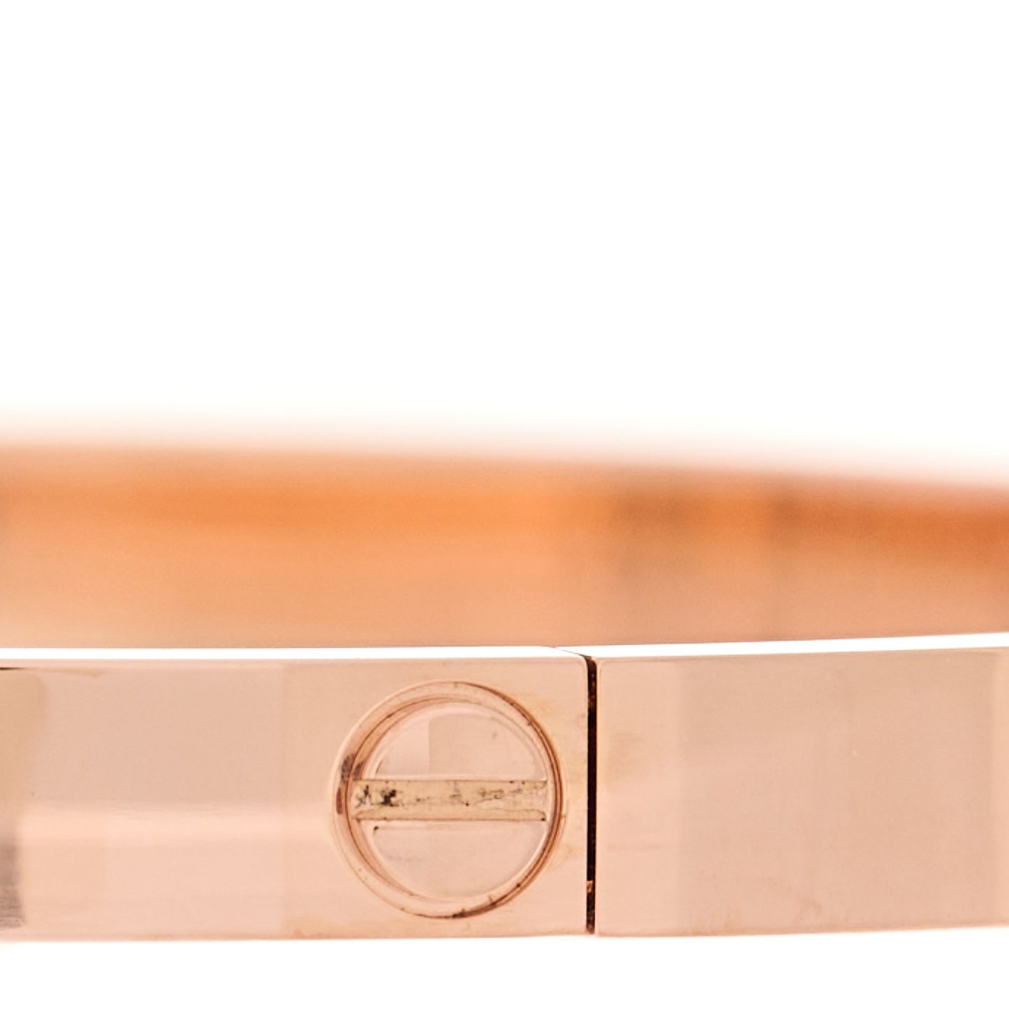 18K Pink Gold Small LOVE Bracelet 16