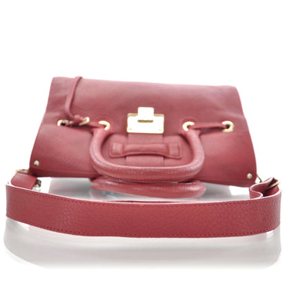 Jimmy Choo Leather Medium Rosalie Red 5 of 9