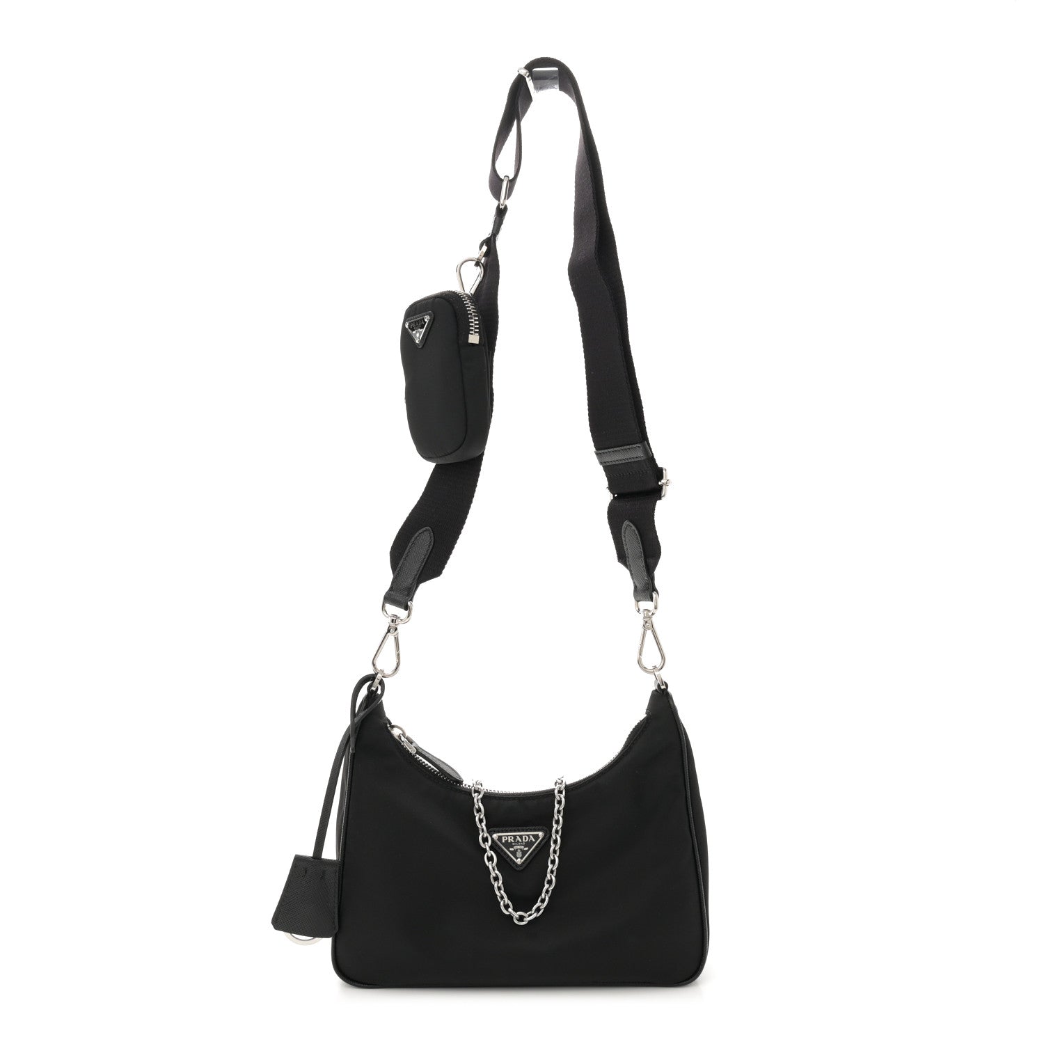 Prada Nylon Re-Edition 2005 Shoulder Bag Black 1 of 10