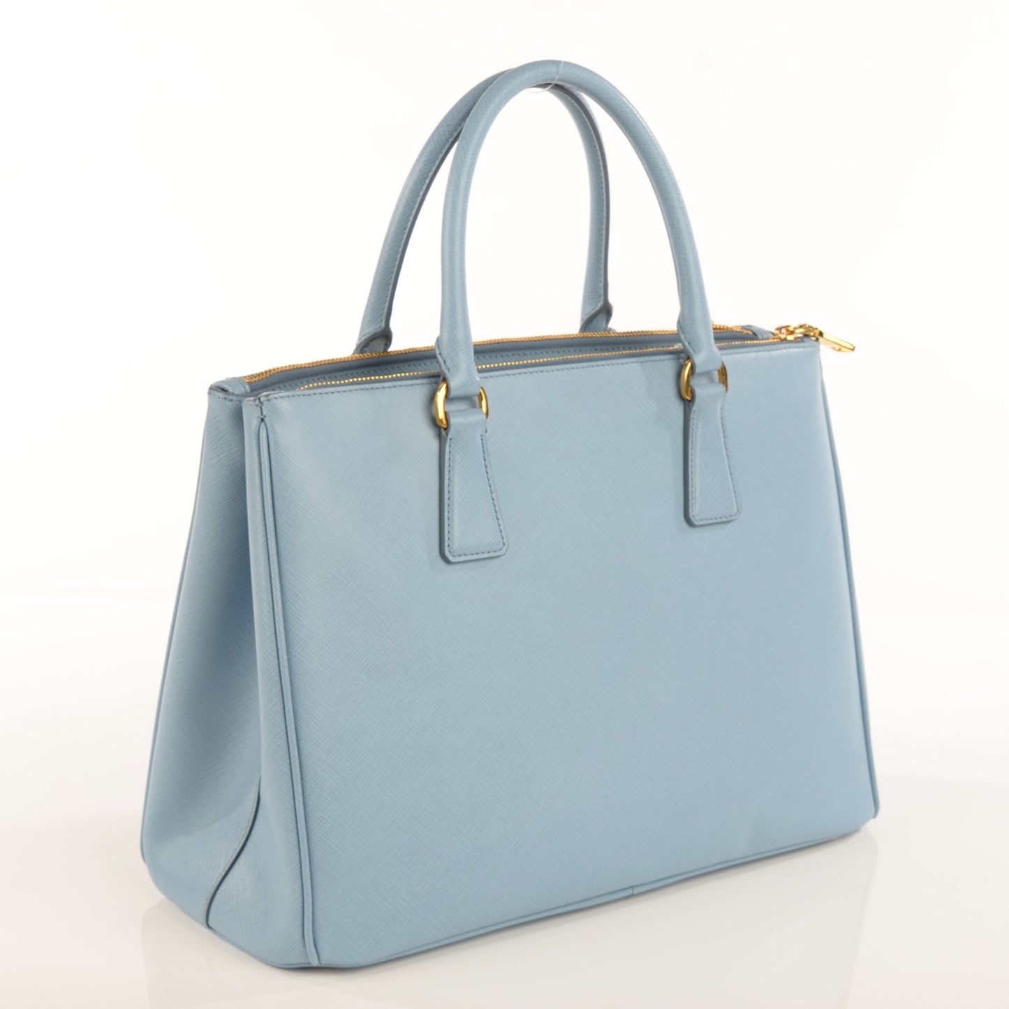 Saffiano Medium Galleria Double Zip Tote Astrale