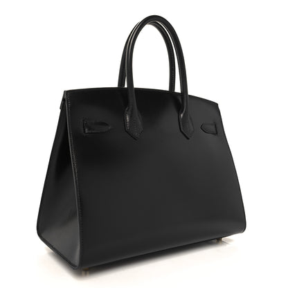 Hermes Box Birkin Sellier 30 Black 3 of 13