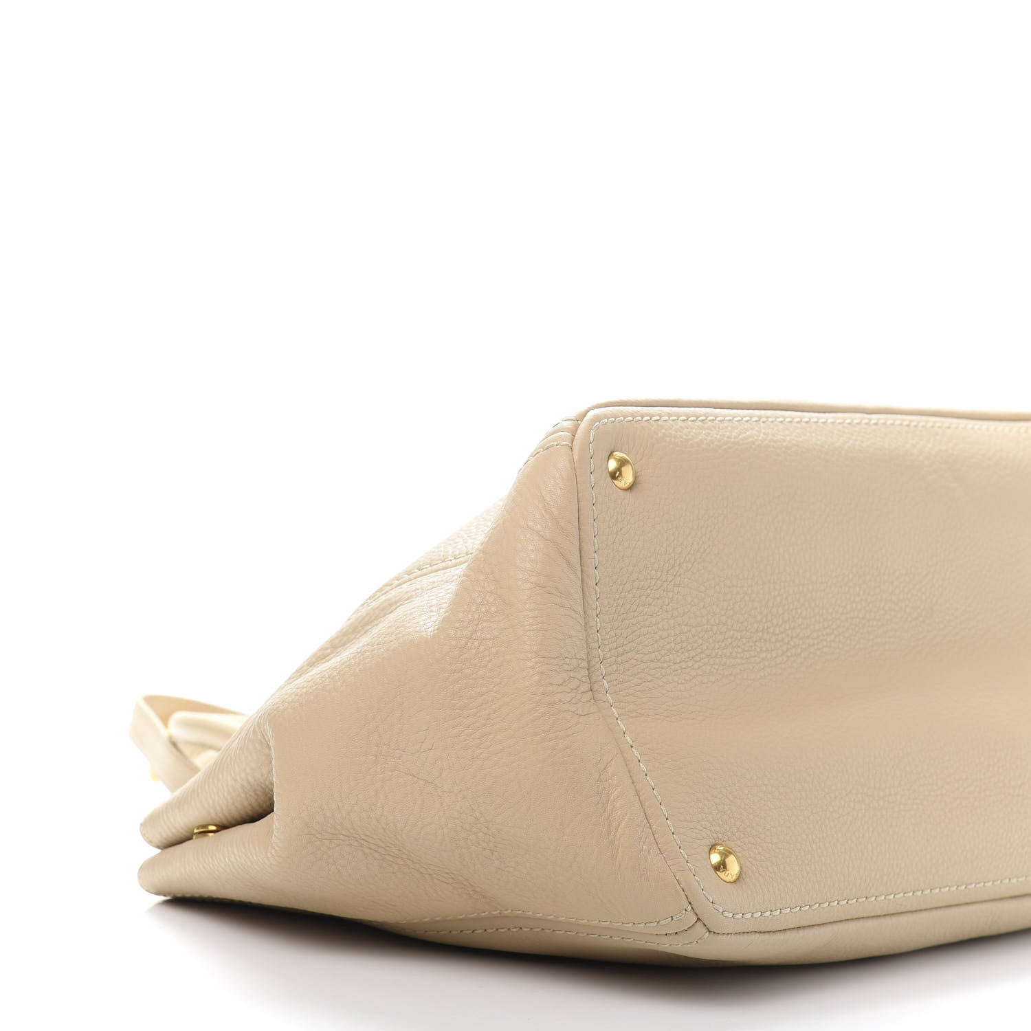 Prada Vitello Daino Tote Sabbia 7 of 9