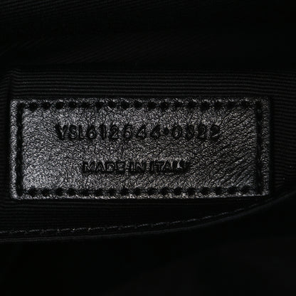 Saint Laurent Calfskin Matelasse Monogram Lou Camera Bag Black 7 of 10
