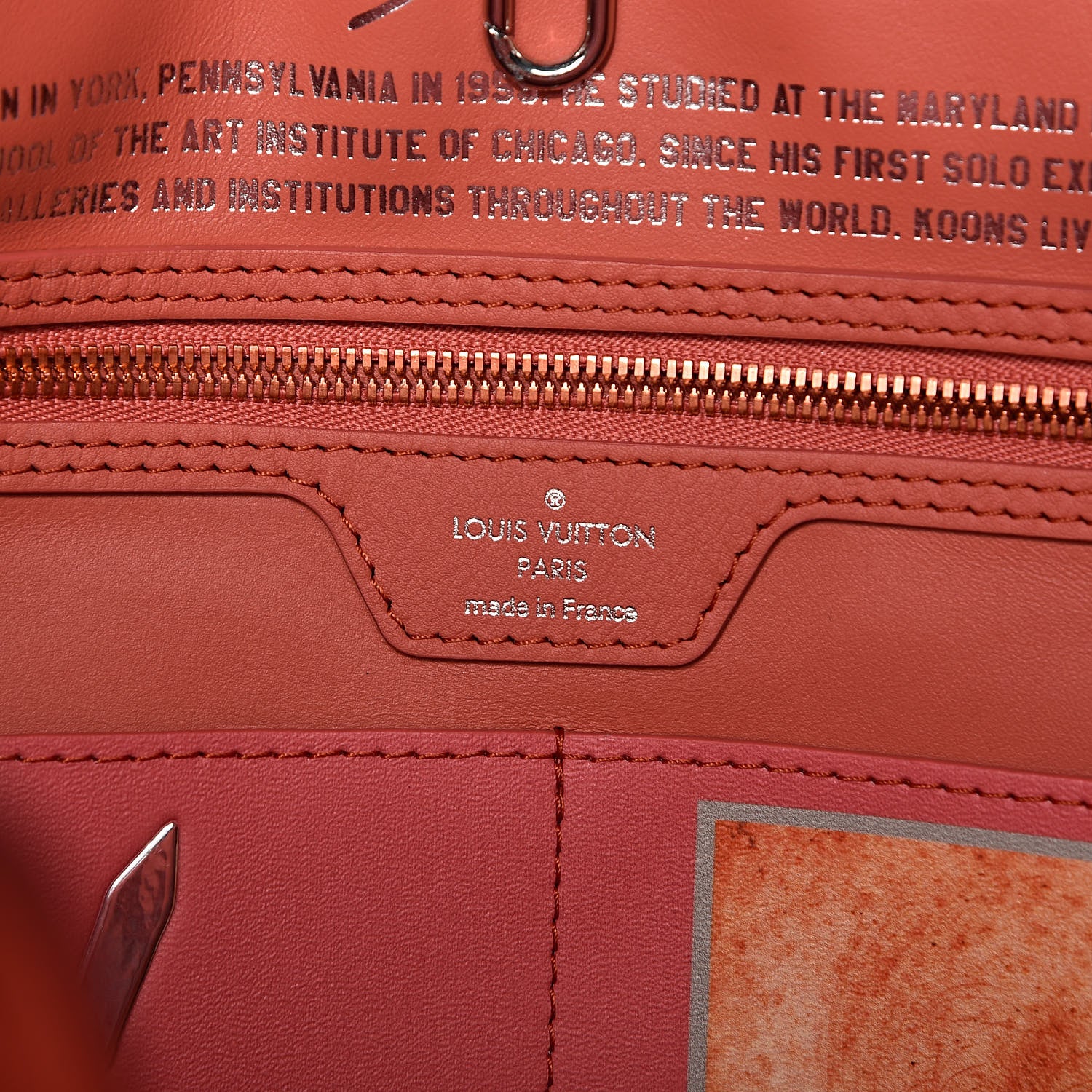 Louis Vuitton Masters Da Vinci Neverfull MM 7 of 10