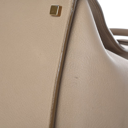 Celine Supple Calfskin Medium Phantom Luggage Beige 12 of 17